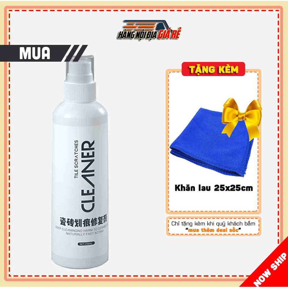 Dung Dịch Xoá Vết Xước Gạch Sàn Nhà Siêu Sạch Cao Cấp Scratch Cleaner 250ml