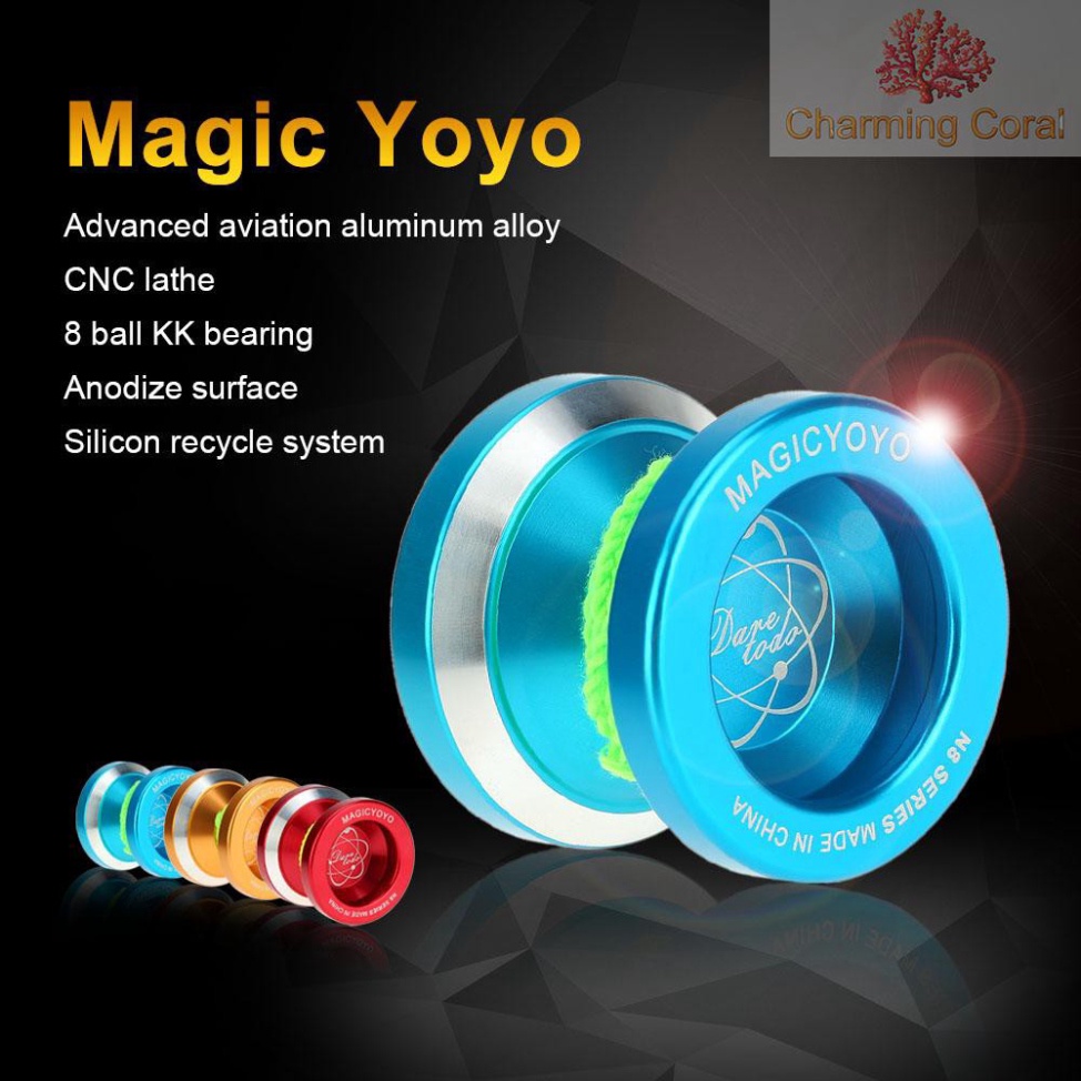 Con Quay Yoyo Kim Loại N8 Chuyên Nghiệp Cho Bé
