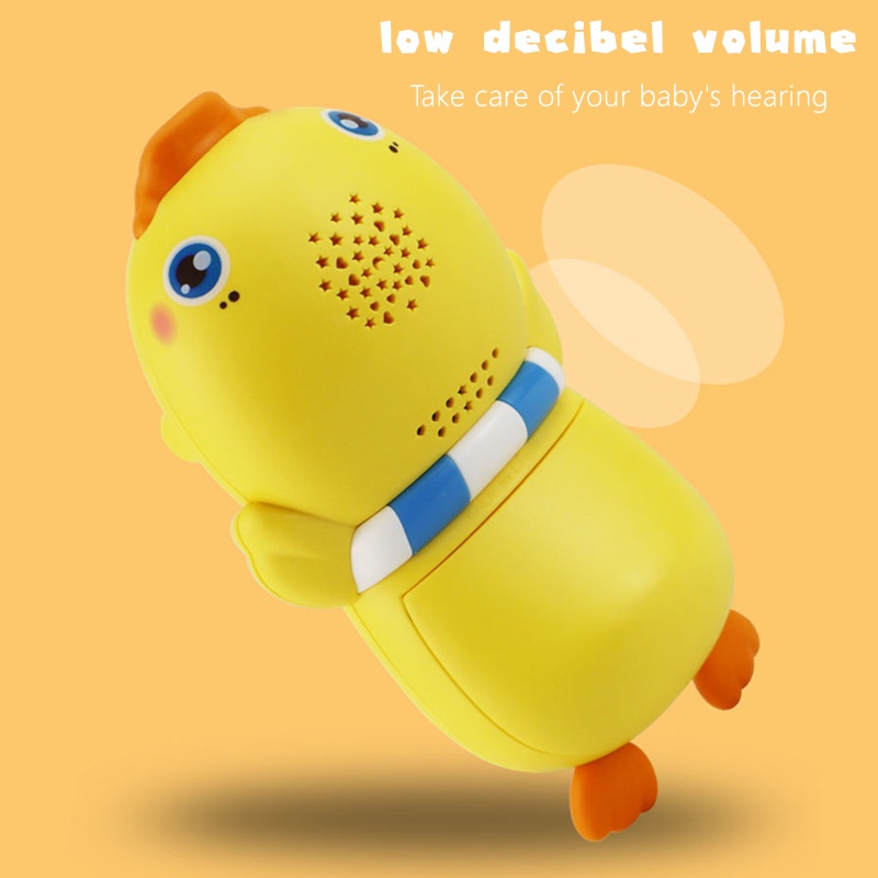 Đồ chơi điện thoại di động SEA SUN TOYS phối hình chú vịt phong cách Trung Hoa dễ thương cho bé