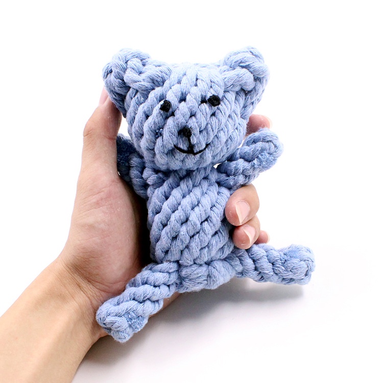 Đồ Chơi Hươu Cao Cổ Dây Thừng cotton Bện Chống Cắn Làm Sạch Răng Cho Thú Cưng