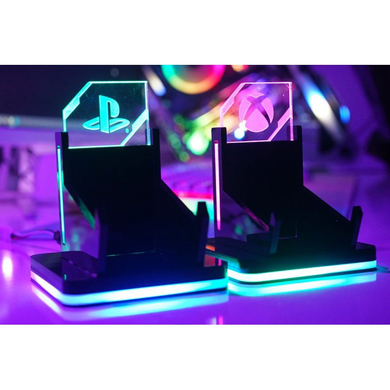 GIÁ ĐỠ TAY CẦM LED RGB LOGO