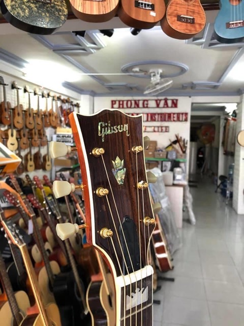 Đàn Guitar Gibson Gỗ Cẩm Ấn ( full phụ kiện)