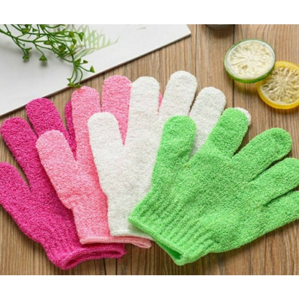 Găng Tay Tắm Tẩy Tế Bào Chết Scrubber Glove Features Nội Địa Trung