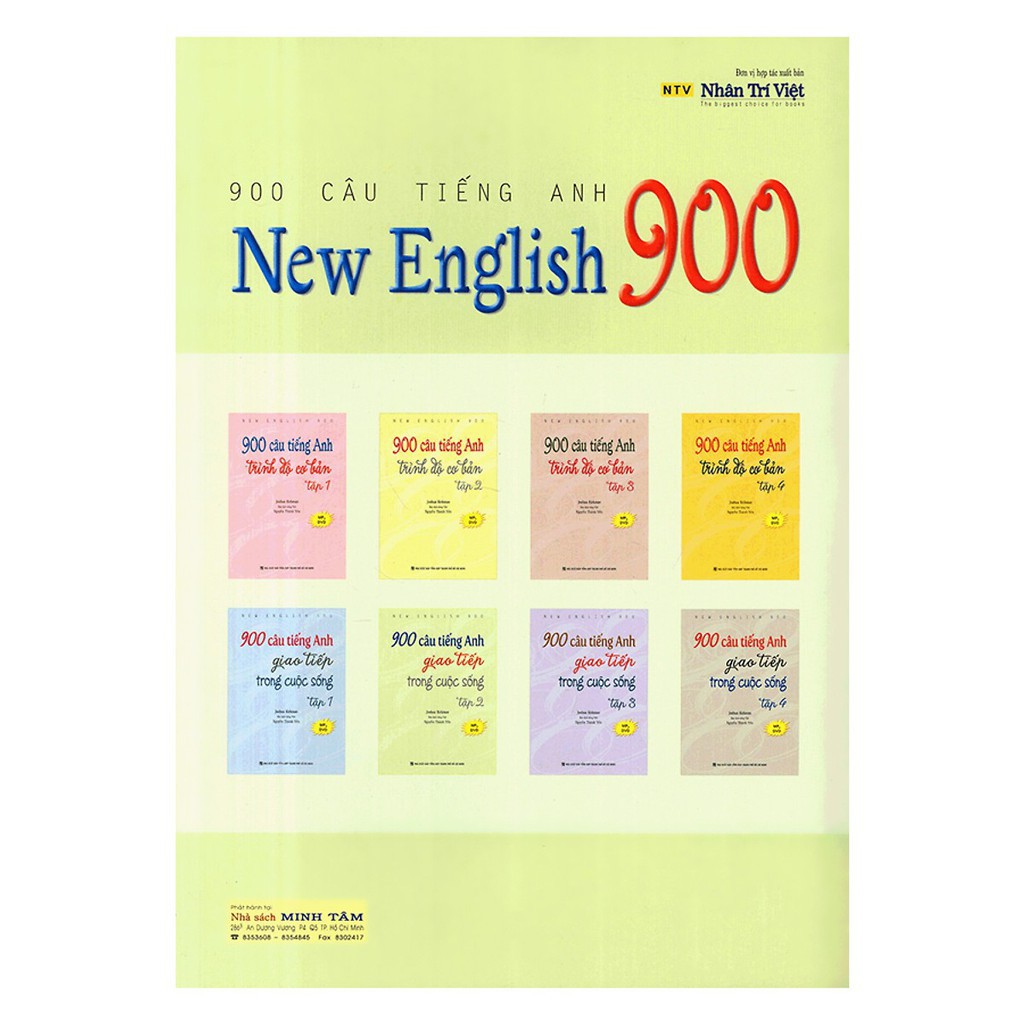 Sách - 900 Câu Tiếng Anh Giao Tiếp Trong Cuộc Sống - Tập 2 (Kèm 1 Đĩa MP3) - NTV