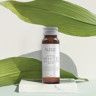 NUCOS Super White - Collagen giúp giảm tàn nhang và sáng da Whitening & Shining Skin 1 lọ dùng thử
