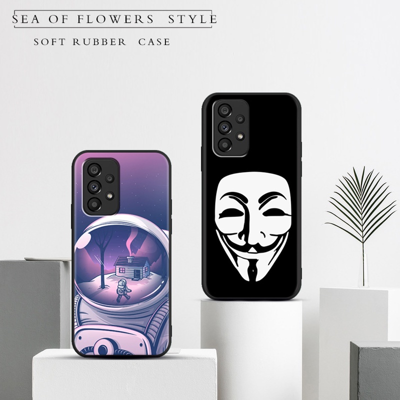 Ốp Điện Thoại TPU Silicon Cao Su Mềm Chống Nứt Màu Đen Chất Lượng Cao Cho Samsung Galaxy A32 4G 5G