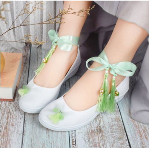 Giày thêu sinh viên phong cách Trung Hoa