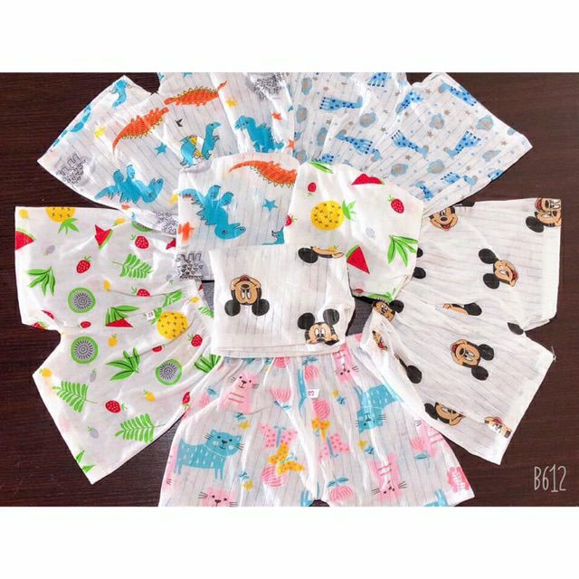 Quần chục đùi cotton giấy siêu mát cho bé trai,gái QATE181, quần áo cho bé namkidshop