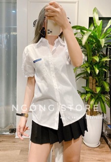 Áo sơ mi cổ Đức