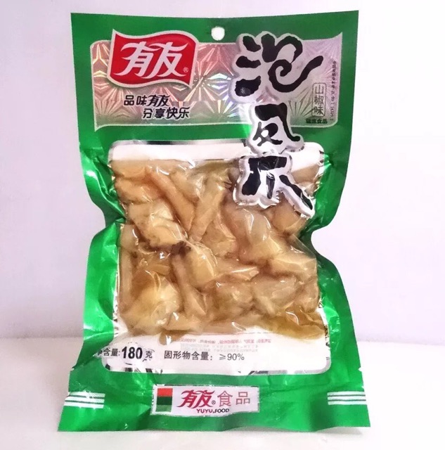 [Mã GROMS25 hoàn 8% đơn 199K] CHÂN GÀ CAY YUYU GÓI 100G, 180G, 210G | BigBuy360 - bigbuy360.vn