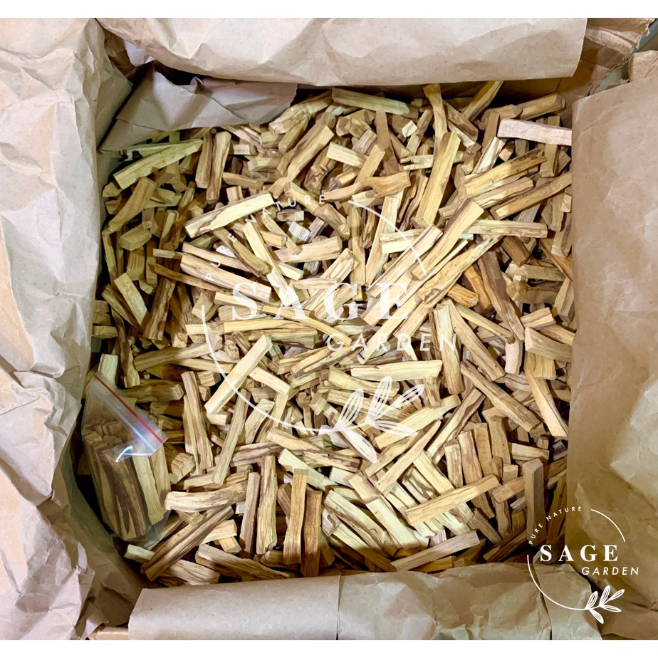 GỖ PALO SANTO PERU 50g,100g_Hàng Tuyển_SAGE GARDEN