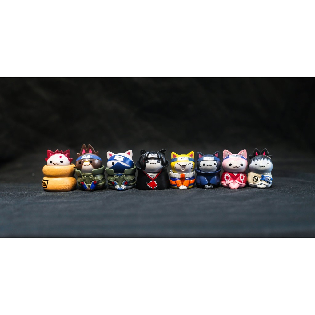 Mô hình mèo Naruto tsum tsum