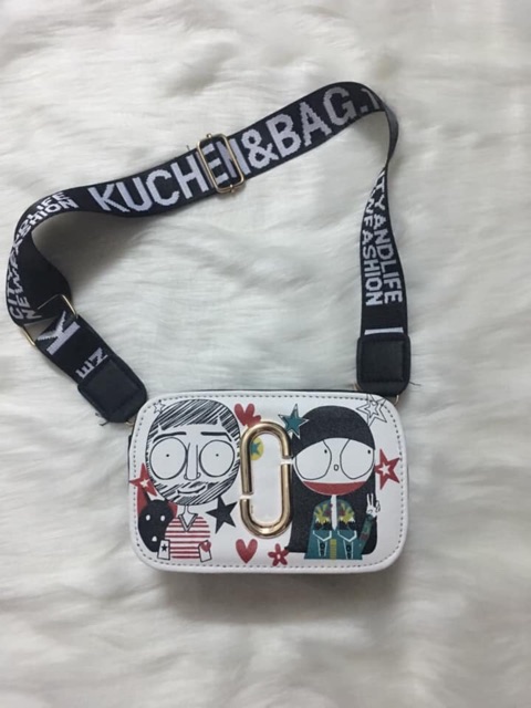 Túi in hình cô bé cậu bé