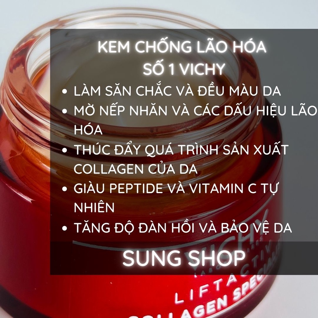[CAO CẤP] Kem dưỡng VICHY COLLAGEN chống lão hoá hiệu quả