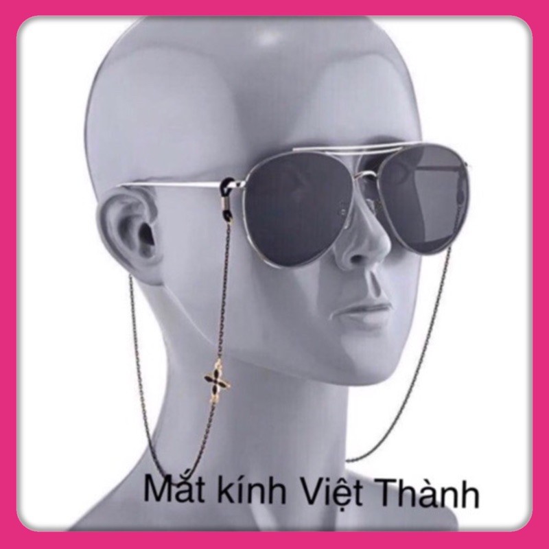 Dây đeo kính Lv chất KHÔNG KÈM KÍNH dây đeo khẩu trang DLV Mắt Kính Việt Thành A301