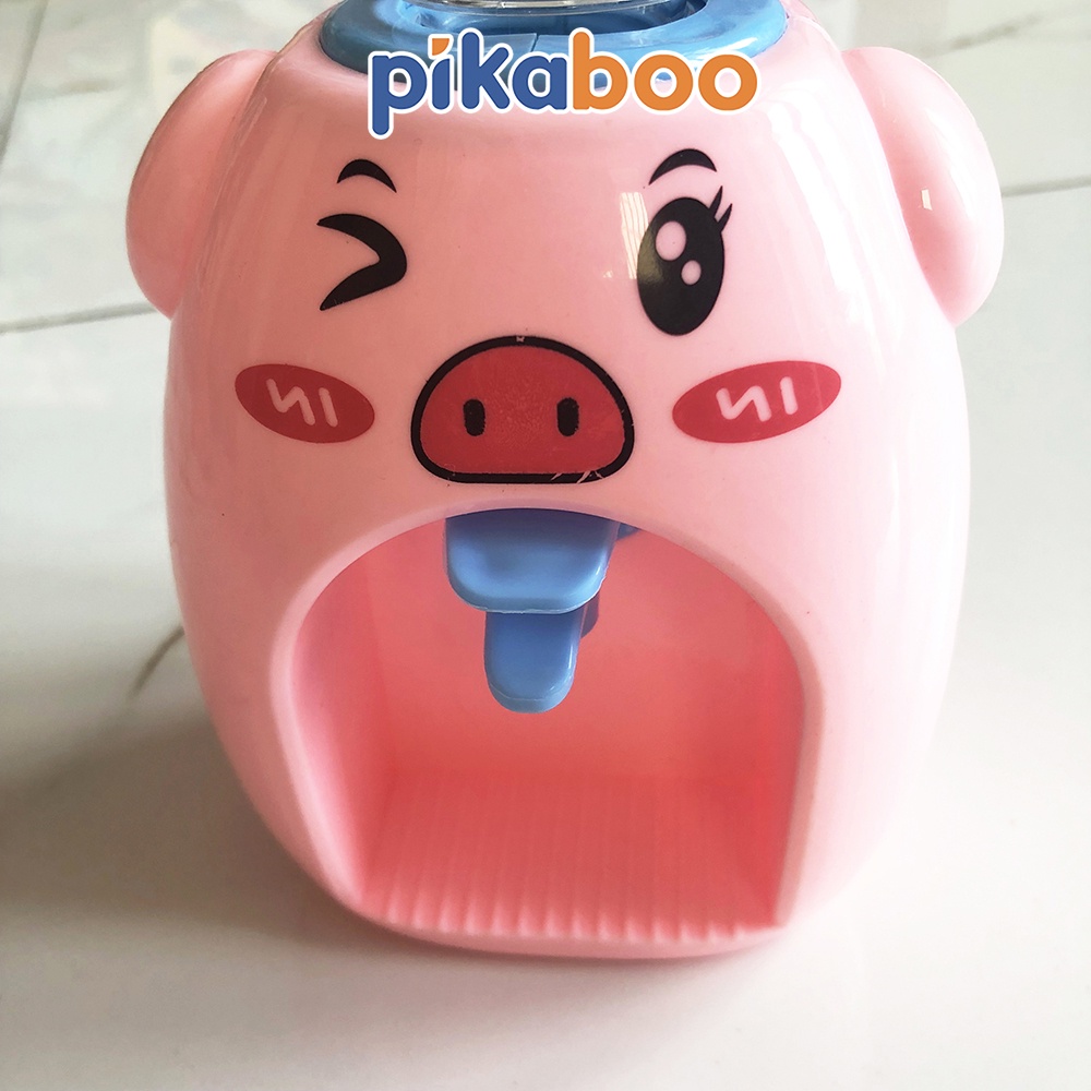 Đồ chơi bình lọc nước mini hình heo con Pikaboo kèm theo 4 cốc nhựa ABS an toàn tuyệt đối cho trẻ