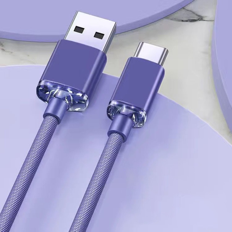 Dây Cáp Sạc Nhanh 120w 6a usb Loại c Cho android xiaomi huawei