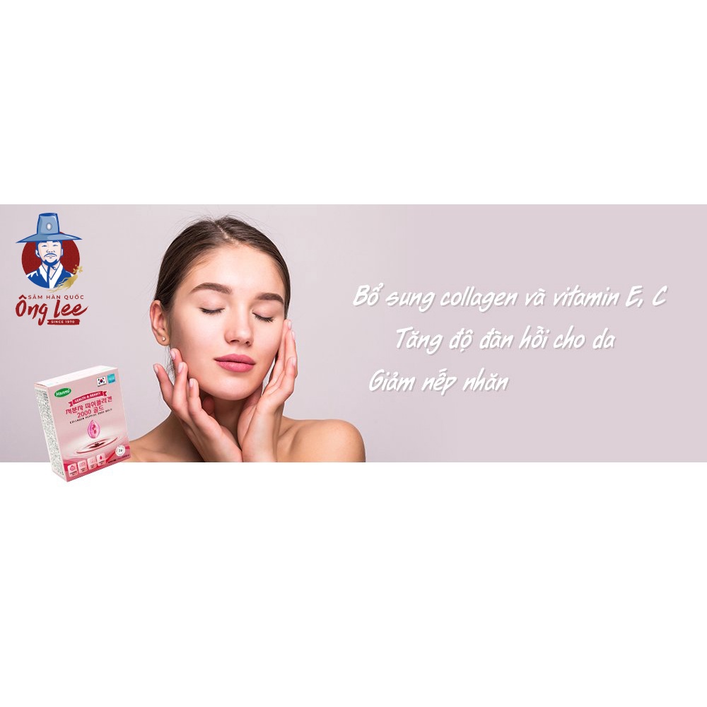 Collagen Peptide 2000 Gold Hanmi 30 gói x 3 hộp