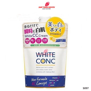 Kem Dưỡng Thể Trắng Da White Conc White CC Cream 200g