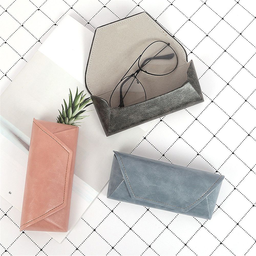 Túi Đựng Mắt Kính Bằng Da PU Chống Thấm Nước Cho Nam Và Nữ