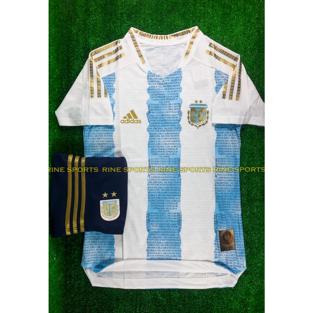 Bộ Áo bóng đá đội tuyển  Arg - Argentina hàng super thailand chuẩn thi đấu