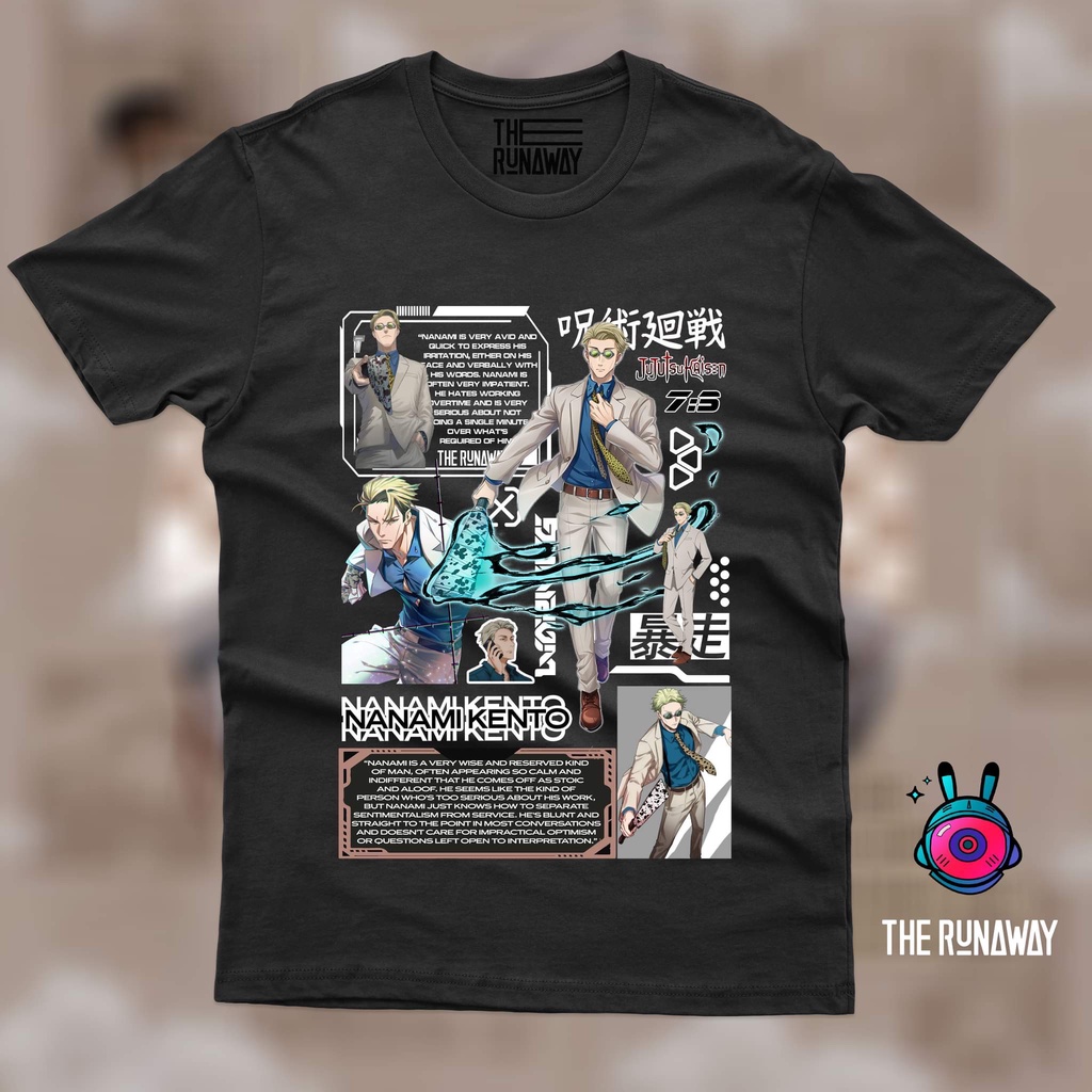 Áo phông Jujutsu Kaisen: Nanami Kento Maximum cotton 100% cho Nam / Nữ by The Runaway