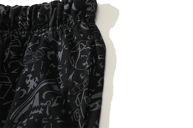 Quần short unisex bằng cotton thoải mái 231#