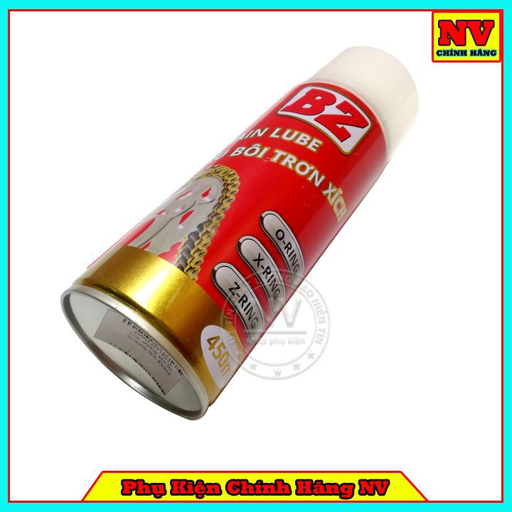 Chai Xịt Bôi Trơn Dưỡng Sên BZ Chain Lube