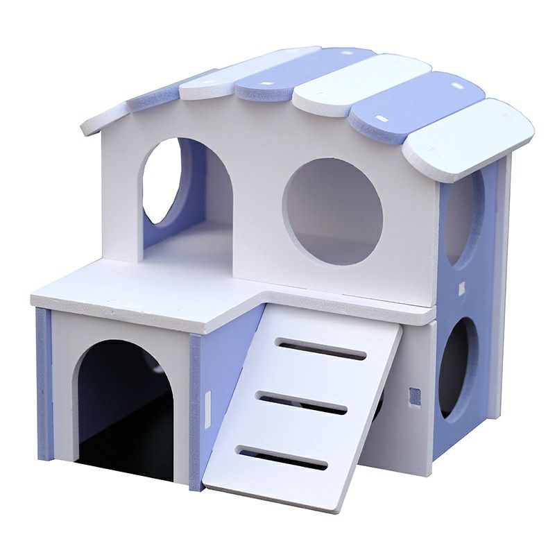 [Giá tốt]Nhà ngủ 2 tầng sang trọng cho hamster