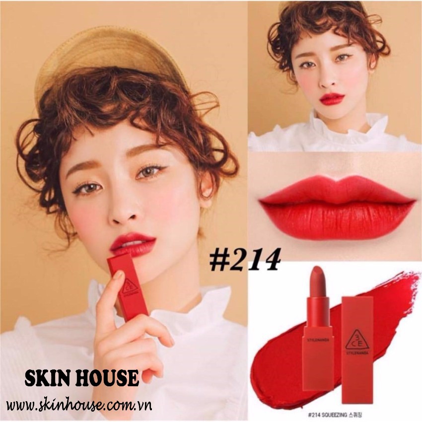 Son Thỏi 3CE Red Recipe Matte Lip Color  - Skinhouse