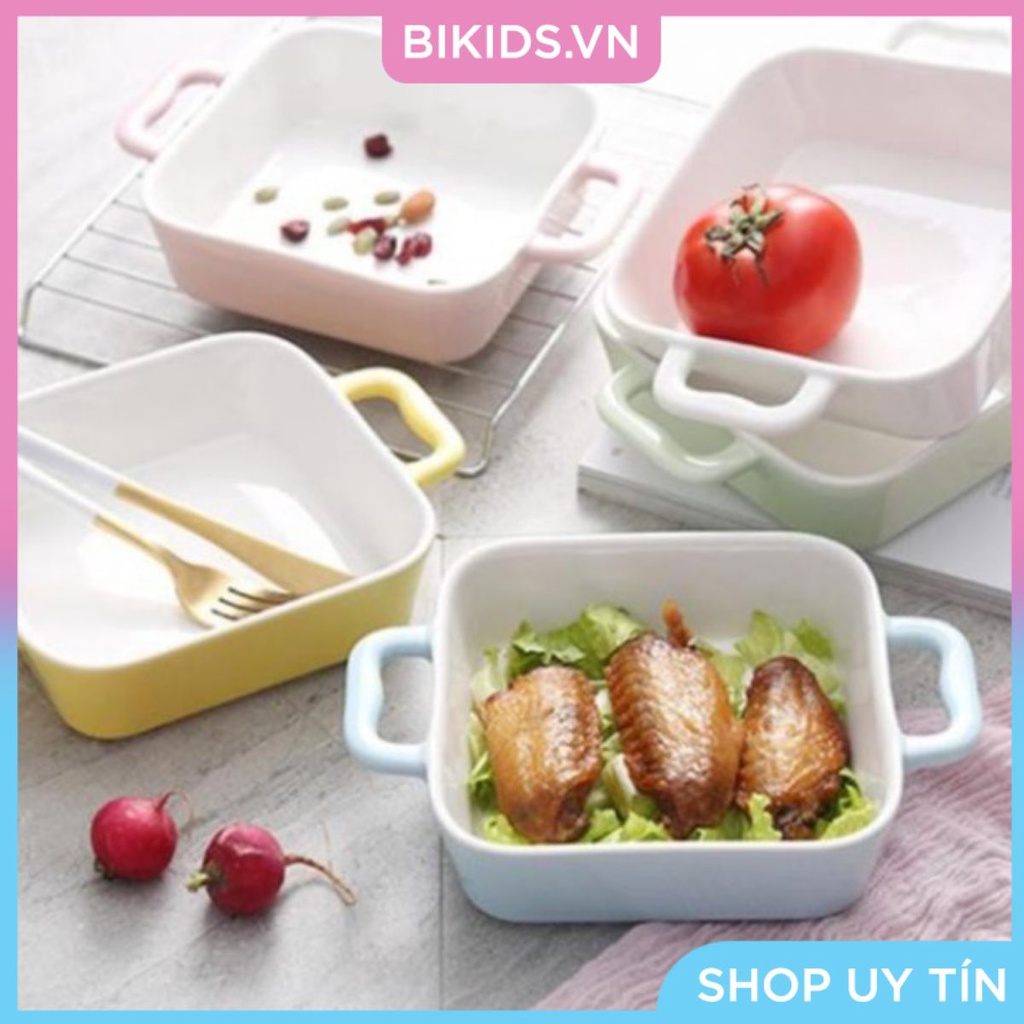 Bát 2 tai vuông size 15cm - Cao cấp