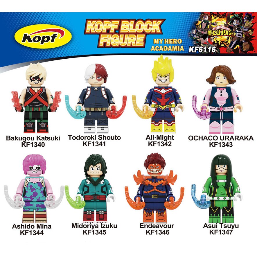 Mô Hình Đồ Chơi Lego Nhân Vật Midorya Bakugou Kf6116