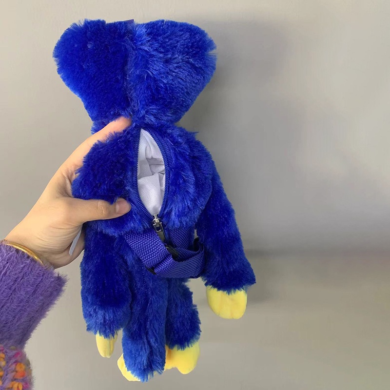 Ba lô 40cm hình thú nhồi bông dễ thương cho bé wuggy huggy poppy playtime