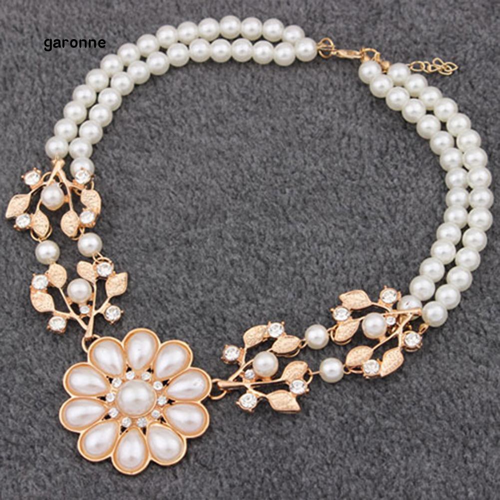Dây chuyền đính ngọc trai nhân tạo phong cách Bohemian dành cho nữ