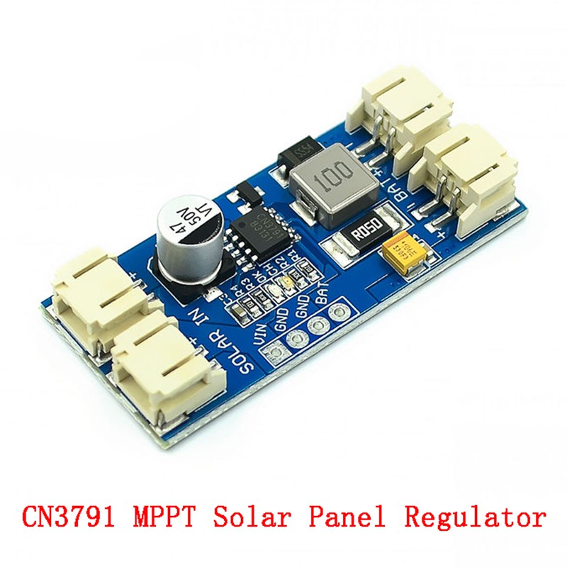 Pin 1 cell sạc pin 3.7V 4.2V CN3791 MPPT Bộ điều khiển bảng điều khiển năng lượng mặt trời Module 6V 9V 12V