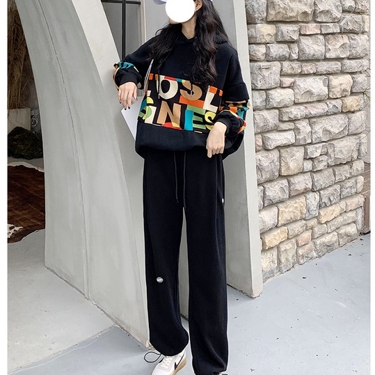 Quần dài ống rộng thời trang Hàn Quốc dành cho nữ