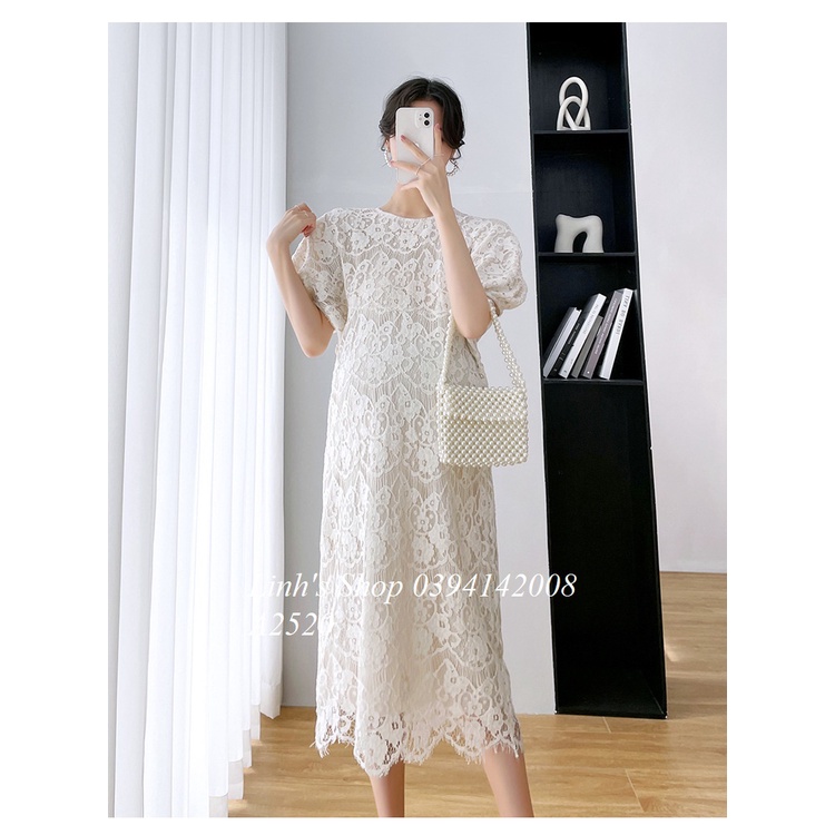 Váy Ren Bầu Cao Cấp A2520