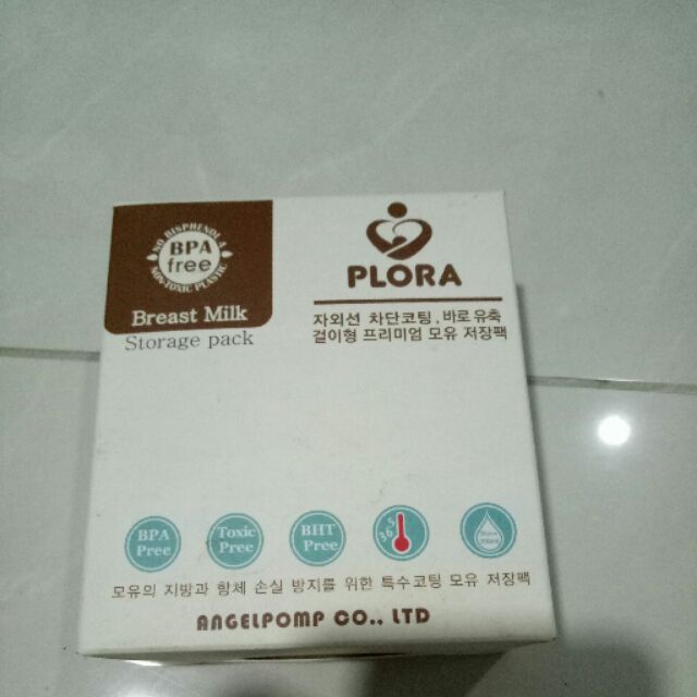 Túi trữ sữa Plora 30c