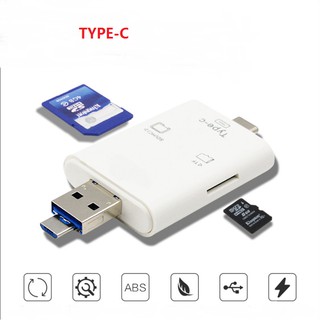 Đầu đọc thẻ nhớ 3 trong 1 cho iPhone / iPad / Mac / PC / Android
