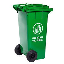 Thùng rác nhựa công nghiệp 120L, 240L ⚡SIZE LỚN⚡ thùng cỡ đủ độ bền, dẻo, thích hợp với mọi môi trường.
