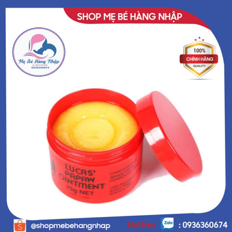Kem đa năng Lucas Pawpaw Ointment 75g