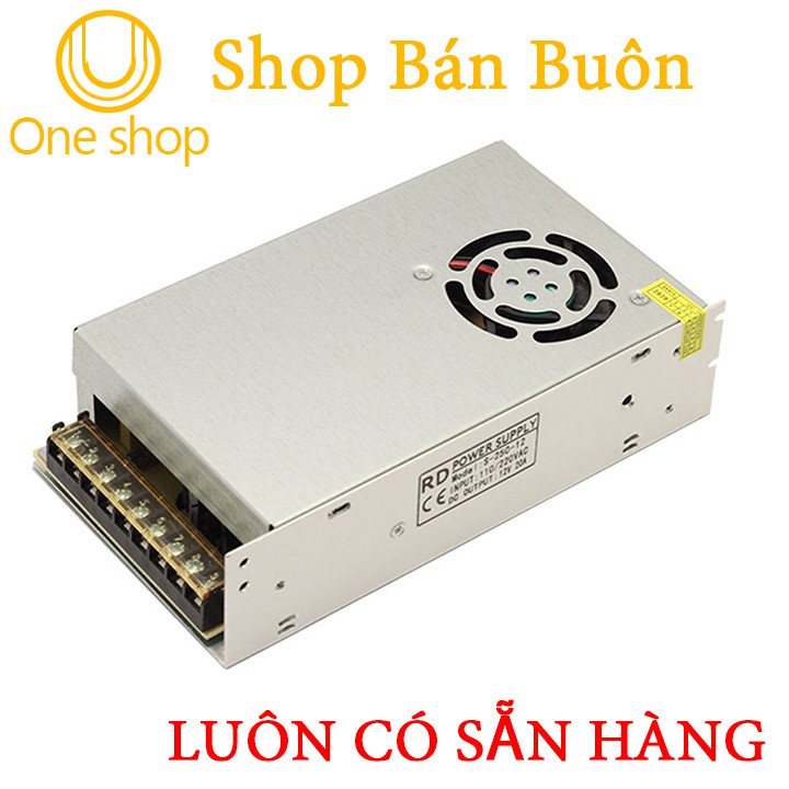 Nguồn Tổ Ong 12V 20A( BH 6 Tháng)