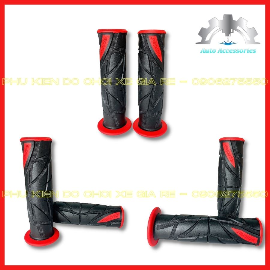 CHÍNH HÃNG BAO TAY XE MÁY, Tay Nắm, Bao Tay Nhện SPIDER, RẤT ÊM, MỊN, Chắc Tay