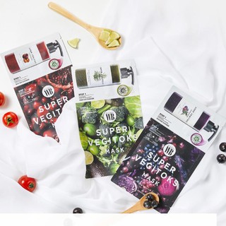 Mặt nạ thải độc dưỡng da rau củ super vegitoks mask hàn quốc