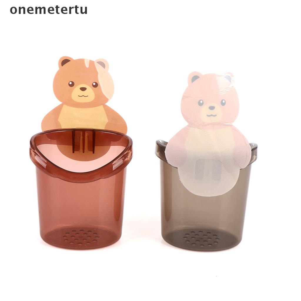 Giá Đỡ Bàn Chải Đánh Răng / Kem Đánh Răng Hít Tường Tiện Dụng Cho Phòng Tắm