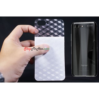 Bộ 3 Skin Dán Mặt Lưng Vân 3D Honor 10
