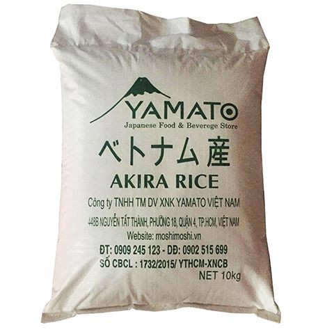 gạo Nhật Akira Rice 10kg