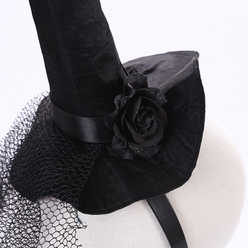 Băng Đô Cài Tóc Hóa Trang Phù Thủy Cho Halloween