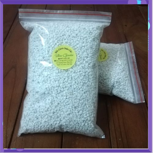 Đá perlite đá trân châu  trộn đất trồng sen đá giá thể trồng lan làm tơi xốp chậu trồng cây sen đá xương rồng