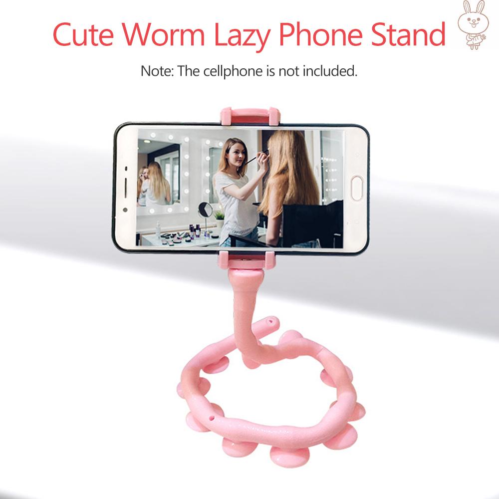 OL Cute Lazy Phone Holder for Desk/Bed/Car Compatible with All Cellphones from 7.4cm/2.9inch to 10cm/3.9inch